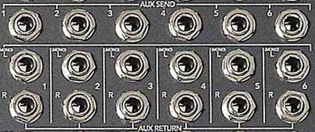 master section aux sends and returns